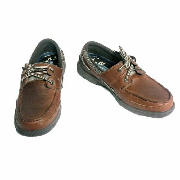 Maui Surf Company Shoes Maui Surf Co Oil Brown Lace Up Boat Shoes Sz